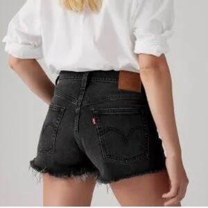 Levi’s 501 Black Shorts